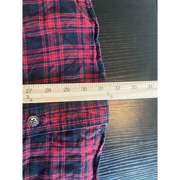 Duluth Mens XLT Tall Button Down Flannel Ref Black - Picture 7 of 7